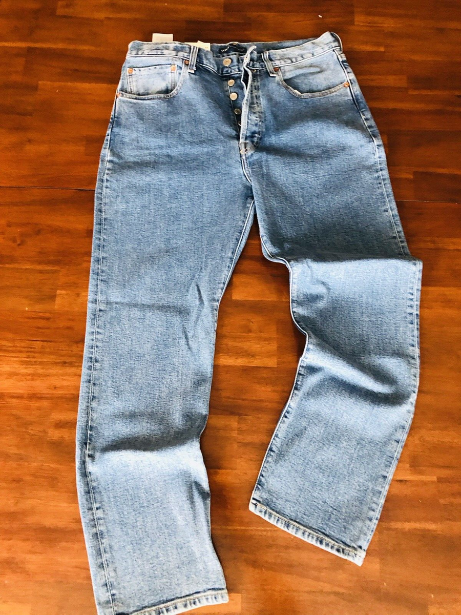 MADE & CRAFTED LEVI'S 501 ORIGINAL MEDIUM INDIGO (W30-28 MADE & CRAFTED LEVI'S 501 ORIGINAL MEDIUM INDIGO (W30-28