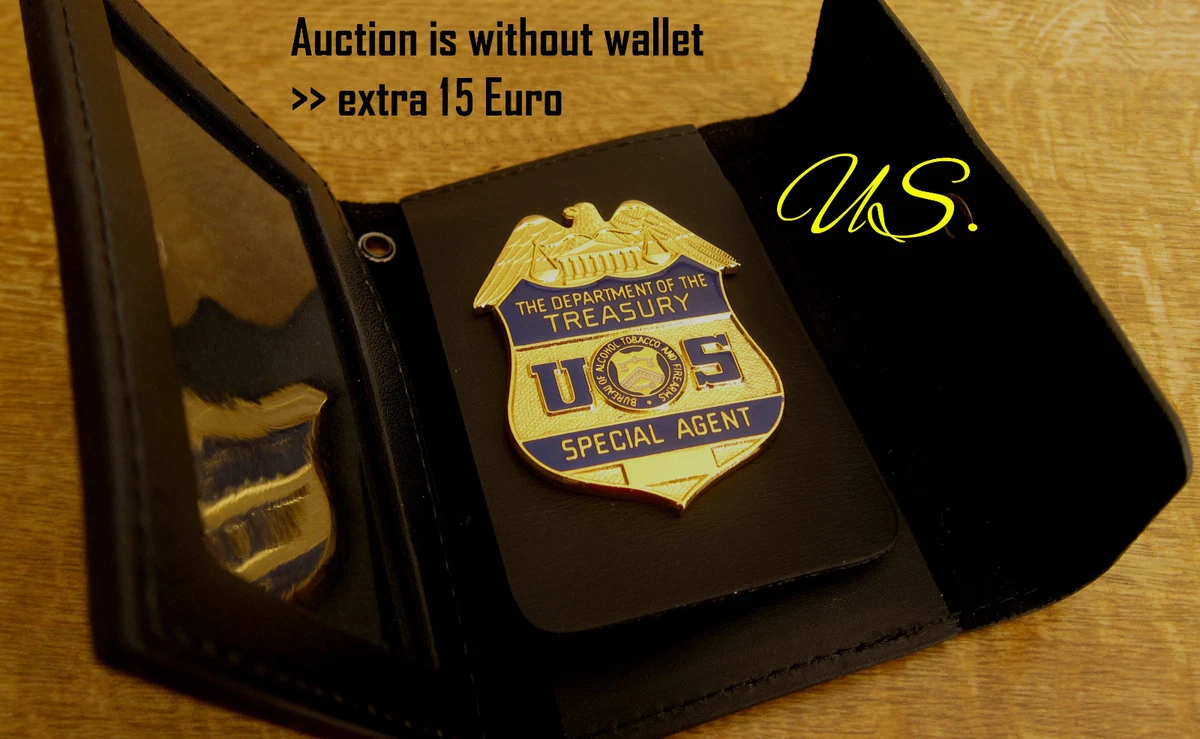 Obsolete Police badge, Dept. of the Treasury, S p e c i a l A g e n t