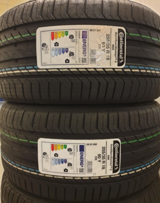 2X NEW CONTINENTAL SPORT 5 255/35 ZRFT18 90Y RUNFLAT SSR 255 35 18