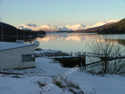 Photo 6x4 Glencoe Boat club Ballachulish On the shore of Loch Leven. c2009