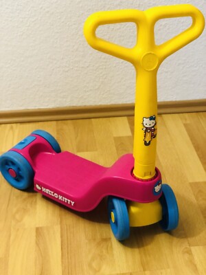 Kinder Roller HELLO KITTY mit extra Fach-Vintage-Super Zustand!