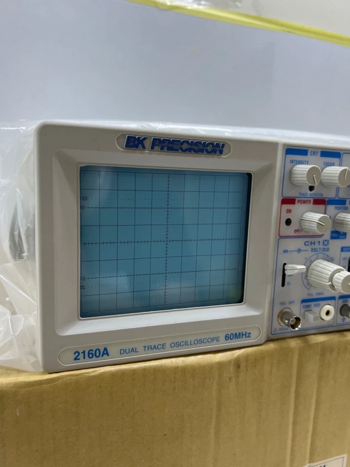 B&K Precision 2160A - 60 MHz Dual Trace Oscilloscope - Image 2 of 4