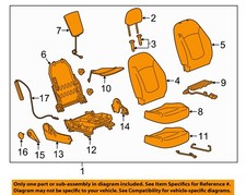 GM OEM 19-22 Spark Seats Tracks Passenger Seat Components-Seat Assy 42737991