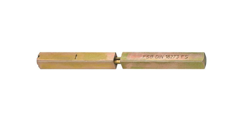 FSB Panic Pin 05 0125 Square 9 x 139mm Split Solid Pin