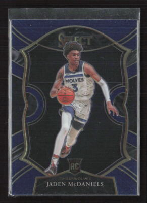 2020-21 Panini Select #88 Jaden McDaniels Minnesota Timberwolves (C)
