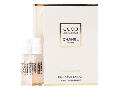 CHANEL COCO MADEMOISELLE L'EAU PRIVEE EAU POUR LA NUIT 1.5ml x 2
