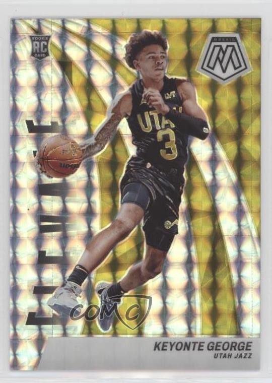 2023-24 Panini Mosaic Elevate Mosaic Prizm Keyonte George #22 Rookie RC