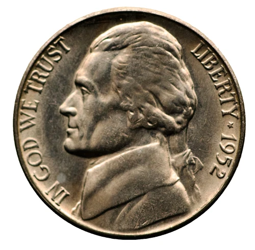 1952-S Jefferson Nickel — photo from another recent sale
