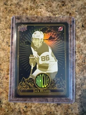 2024-25 UD Extended Series - Jack Hughes #O-36 YELLOW Oracles