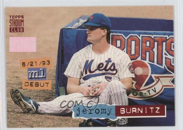 1994 Topps Stadium Club 1st Day Issue /2000 Jeromy Burnitz #201 0k0