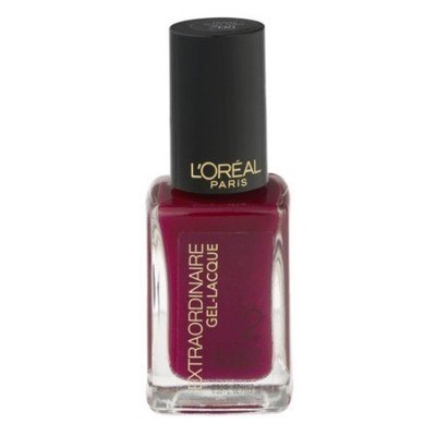 LOreal Paris Extraordinaire Gel-Lacque Polish 708 Beauty Never Fades Wine 0.39oz