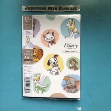 Disney Classics  2026 Monthly Planner Schedule Book A6 DEC 25 - JAN 27 JAPAN