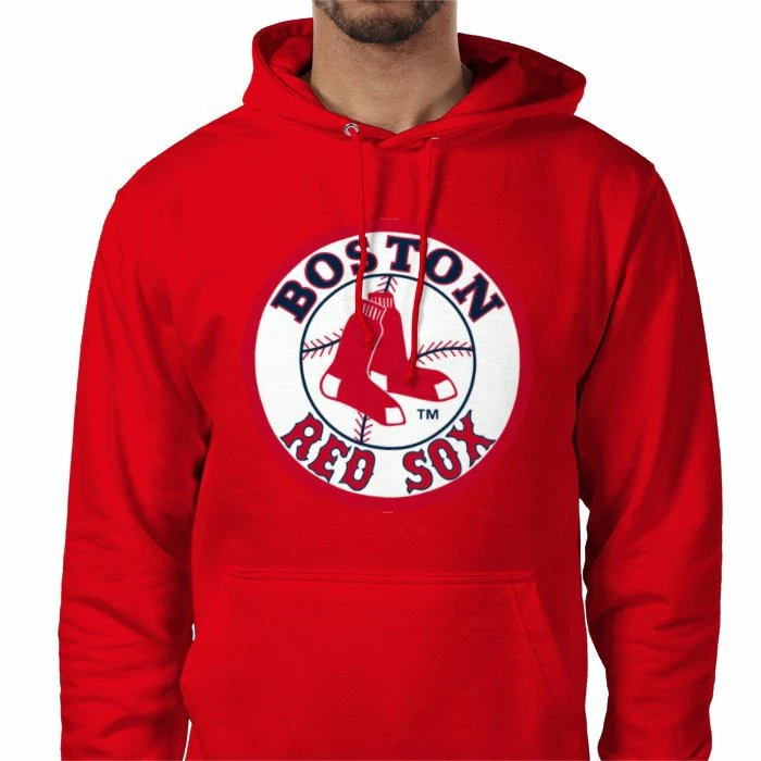 Boston Red Sox Mlb Baseball Hoodie Red 🇬🇧 XS To 3XL