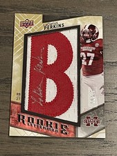 2014 Upper Deck Rookie Letterman LaDarius Perkins Auto #RL-LP State /75