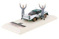 Ixomodels - Lancia Stratos Hf Mit Figurine #14 Rallye Monte Carlo 1975 S.Muna...