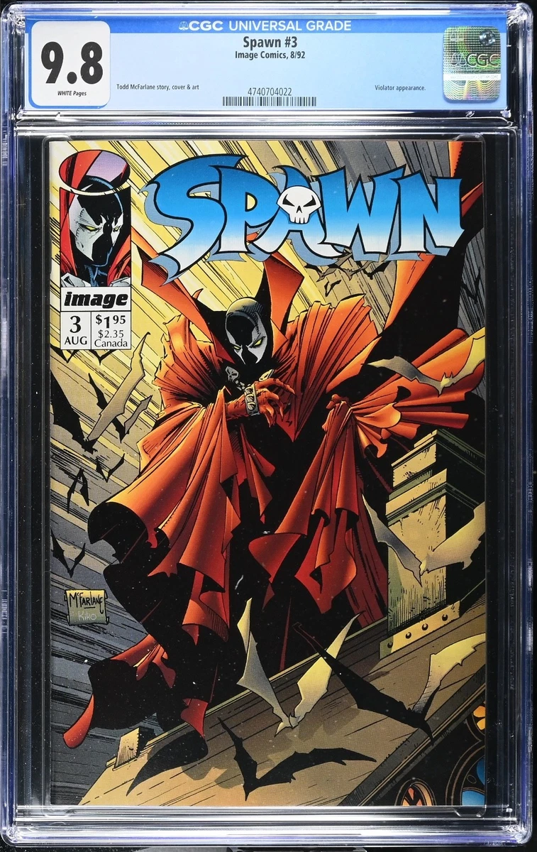 Spawn Certified Guaranty Company (CGC) 9.8 Near Mint/Mint Comics