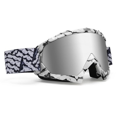 Dirt Bike Goggles - Polarized MX Helmet Goggles for ATV, Motocross, Off-Road & S