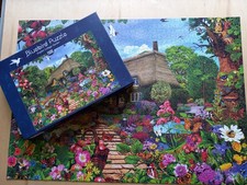 Bluebird Puzzle 1500er English Cottage Garden