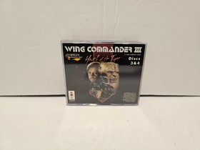 Wing Commander III Heart of the Tiger w/ Inserts Panasonic 3DO Complete Box CIB