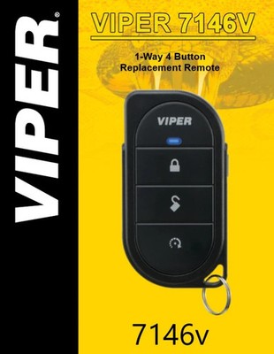 Viper Keyless Entry Car Key Fob Transmitter Compatible with Viper Alarm Security