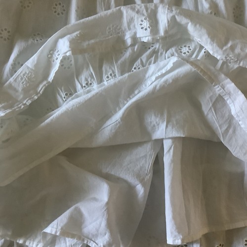 So Womens Boho Cap Sleeve Summer Dress SZ 2X White Eyelet 100% Cotton Lined NWT - Picture 6 of 6
