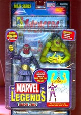 BARON ZEMO Marvel Legends Captain America Avengers Mojo 2006 Action Figure n