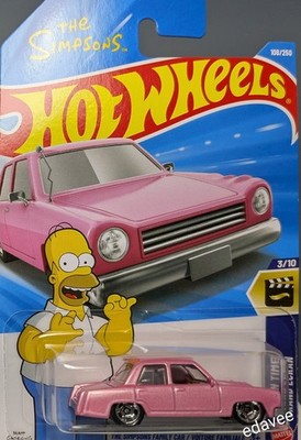 The Simpsons Family Car Hot Wheels #108 Screen Time 3/10 New! 2026 E Case