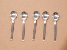 VINTAGE 5 CUCCHIAINI ARGENTATI CM 11 ARGENTERIA CALDERONI SILVER PLATED