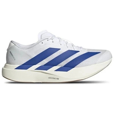 adidas adiZero Evo SL White Team Royal Blue JS4494 Men Size 7.5-13 New Run Club
