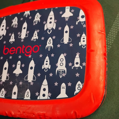 Bentgo Kids Prints Leak-Proof, 5-Compartment Bento-Style Kids Lunch Box ROCKET S - Picture 3 of 20