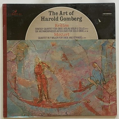 Harold Gomberg The Art of Harold Gomberg LP SEALED NOS Vanguard VCS-10064 (1969)