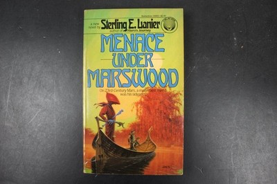 Menace Under Marswood Sterling E. Lanier 1983 First Edition Sci-Fi Del Rey PB SF