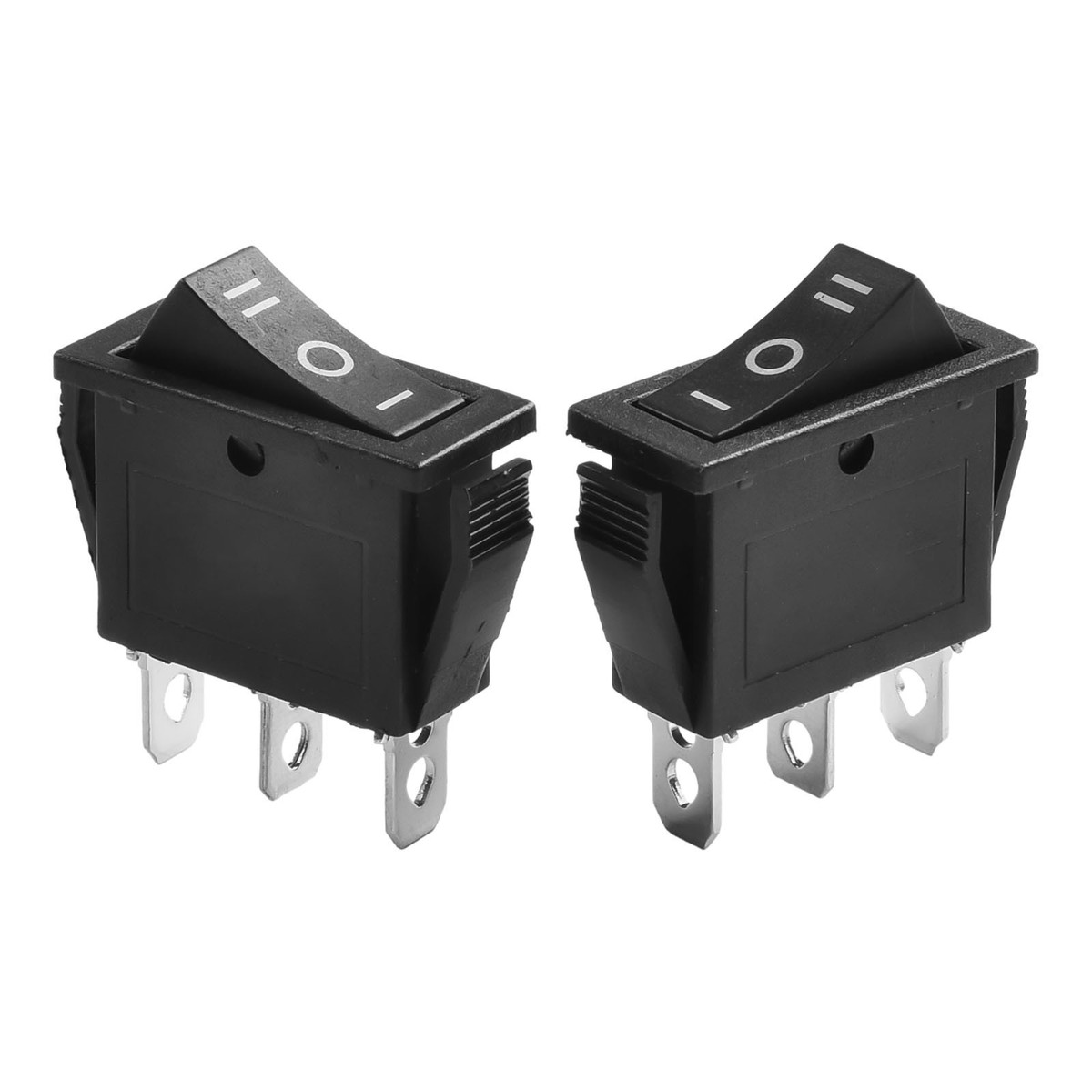 Rockerschalter KCD3-101/3P – 16A 250V, SPDT, On-Off-On, 3-polig, 2 Stück, NEU