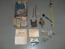 1960’s Ford Mickey Thompson 3 Speed Toploader Shifter w/Linkage w/Box 111R-74A