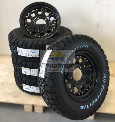 Räder Offroad Suzuki Jimny GJ HJ DOTZ Modular BF Goodrich KO3 215/75R15 3PMSF  