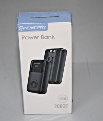 NEWDERY Powerbank für Apple Watch & iPhone Ladegerät 20000mAh Drahtloses NEU