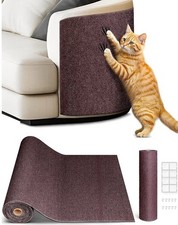 78.7"x15.8" Cat Scratch Mat, Trimmable Self-Adhesive Carpet, Replacement Pads
