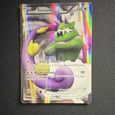 Pokémon Tornadus Emerging Powers Ultra Rare Full Art Holo 98/98 Basic 2011