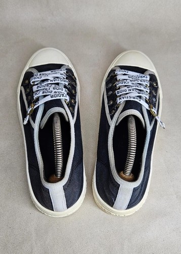Chistian Dior WALK'N'DIOR Sneakers Size 37 EU Black/White - Picture 6 of 17