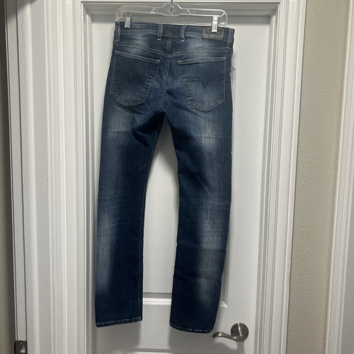 Diesel Kid Unisex Size 14Y (28x30) Waykee J US Straight Jeans Stretch Med Wash - Picture 13 of 15