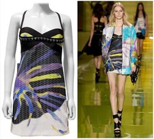 S/S 2014 Look #11 New Versace Embellished Mini Dress 40 - 4
