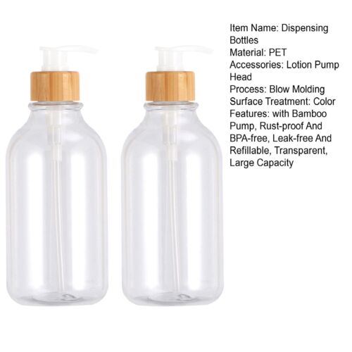 Hand Sanitizer Lotion Dispenser Pump Bottle Pump Soap Dispenser 16 Oz for Hand - Picture 7 of 11