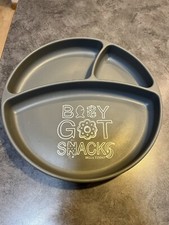 Bella Tunno Wonder Silicone Plate Suction Cup 3 section Baby Got Snacks Toddler