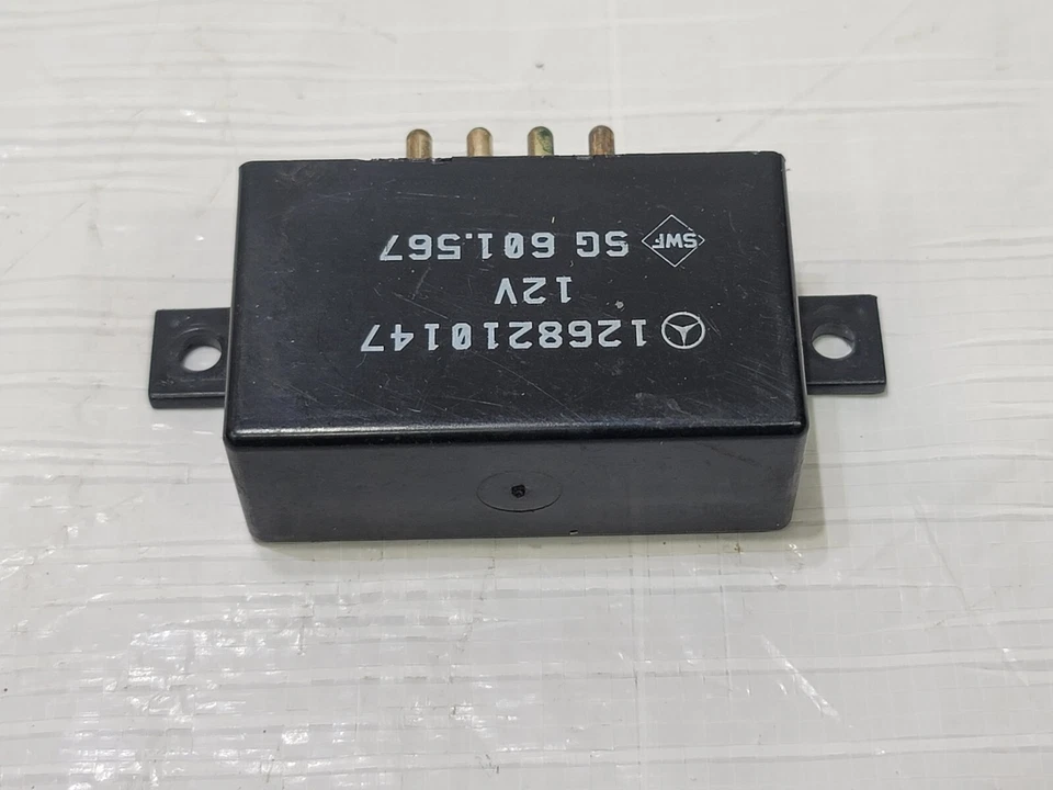 1985 Mercedes-Benz 500SEL Left Driver Side Heated Seat Relay OEM 1268210147 - Image 4 of 4