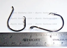 50ct Size #7/0 Circle Hooks Black Nickel High Carbon Sport Octopus 2X STRONG