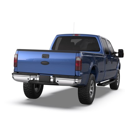 TrailReady ® - Ford F-250 Super Duty 2008 Full Width Black Rear HD Bumper
