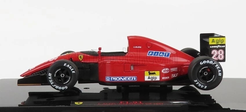 Mattel Elite T6282 Ferrari F1-91 Germany GP 1991 Jean Alesi 1/43 - Immagine 2 di 3