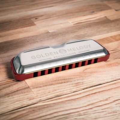 HOHNER Golden Melody Progressive Mundharmonika in C   diatonische Mundharmonika