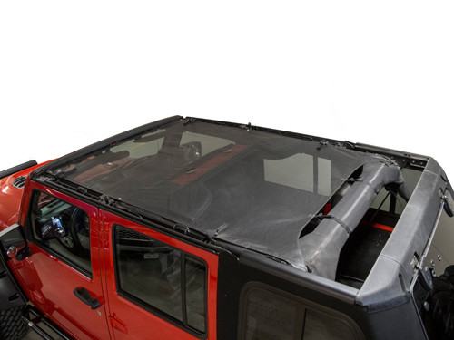 Bikini Safari Jeep Wrangler JK 4 portes toile Black Diamond