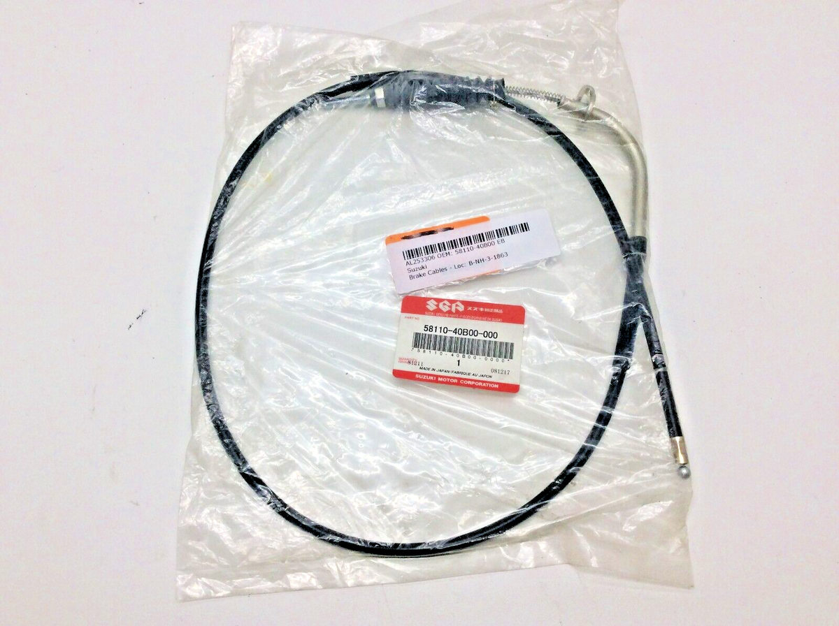 NOS Suzuki Cable Front Brake Cable Fits 1987-2006 LT80S Quadsport